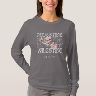 PALESTINA ZAL VRIJ ZIJN T-SHIRT