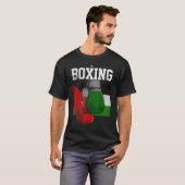 Palestine Boxing Glove Boxer Boxer Boxing Palestin T-shirt (Voorkant volledig)