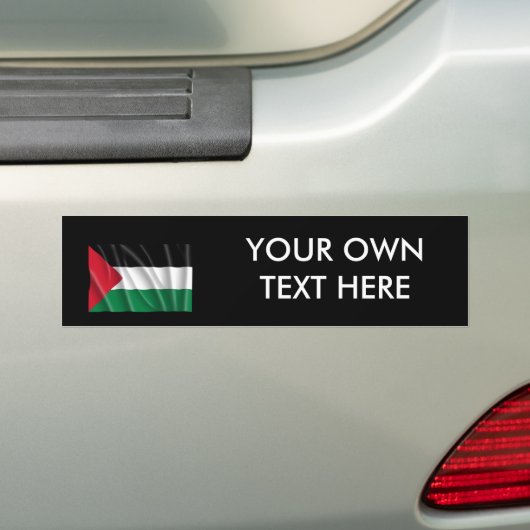 PALESTINE BUMPERSTICKER (Op auto)