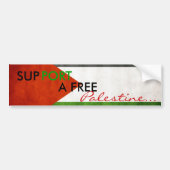 Palestine Bumpersticker (Voorkant)