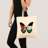 Palestine Butterfly-vlag Tote Bag (Voorkant (product))