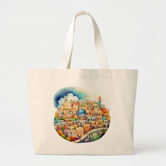 Palestine Canvas tas (Voorkant)