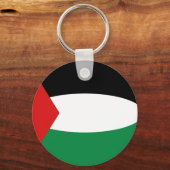 Palestine Fisheye Flag Sleutelhanger (Voorkant)