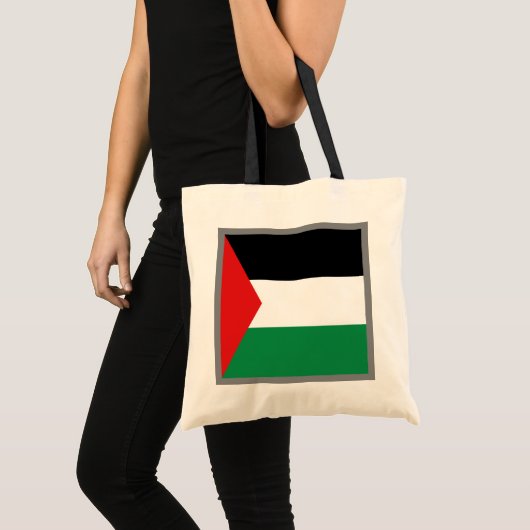 Palestine Flag Bag Tote Bag (Voorkant (product))