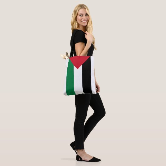 Palestine Flag Canvas tas (Op model)
