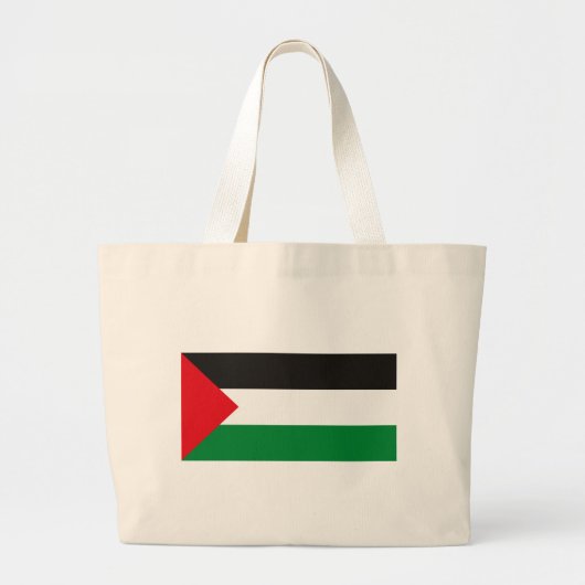 Palestine Flag Canvas tas (Voorkant)