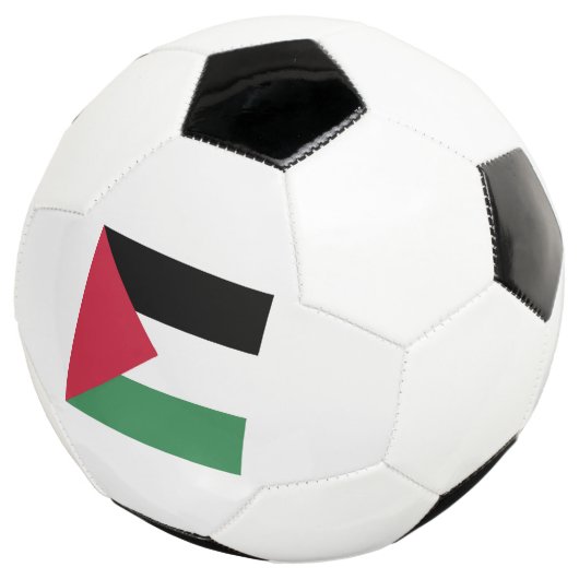 Palestine Flag Emblem Voetbal (Drie kwart)