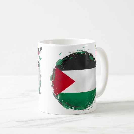 Palestine Flag Mok (Voorkant rechts)