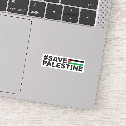 Palestine Flag Palestine Kaart Sticker (Detail)