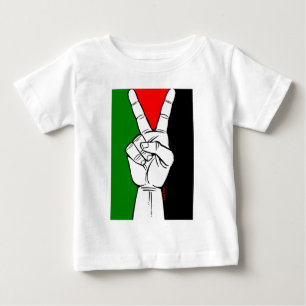 PALESTINE FLAG PEACE SIGN
