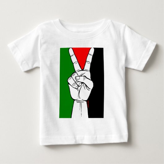 PALESTINE FLAG PEACE SIGN (Voorkant)
