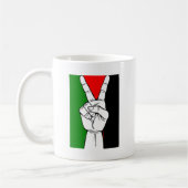 PALESTINE FLAG PEACE SIGN KOFFIEMOK (Links)