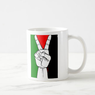 PALESTINE FLAG PEACE SIGN KOFFIEMOK