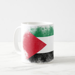 Palestine Flag Souvenir - Verstoorde Palestijnse s Koffiemok