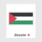 Palestine Flag Sticker (Vel)