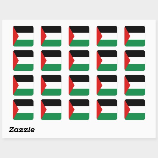 Palestine Flag Sticker (Vel)