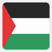 Palestine Flag Sticker (Voorkant)