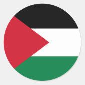 Palestine Flag Sticker (Voorkant)