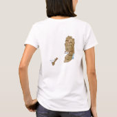Palestine Flag x Map T-Shirt (Achterkant)