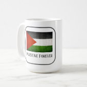Palestine Forever Flag Mok (Voorkant links)