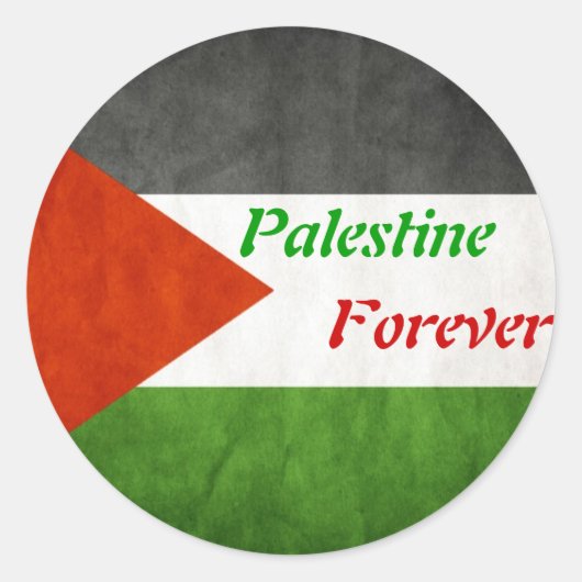 Palestine Forever Sticker (Voorkant)