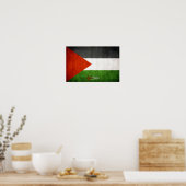 Palestine Grunge Poster (Keuken)