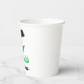 Palestine-hart-canvas tas papieren bekers (Links)