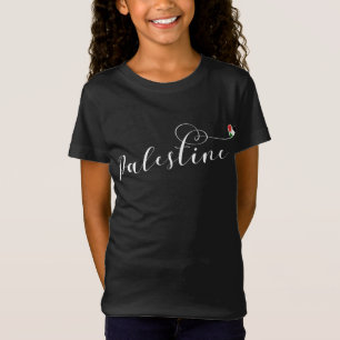 Palestine Heart Flag, Palestijnse staat T-shirt