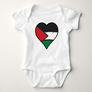 Palestine Heart Palestijnse vlag Romper