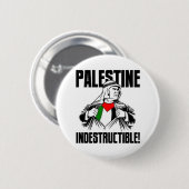 Palestine_Indestructible_by_Latuff2 Ronde Button 5,7 Cm (Voorkant /achterkant)