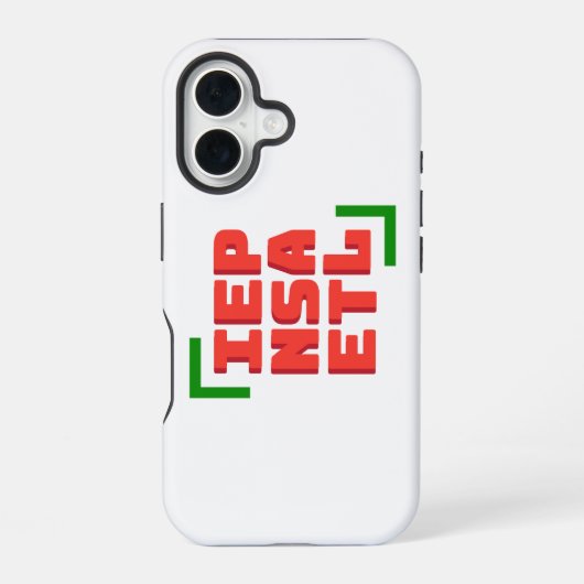 palestine iPhone 16 hoesje (Achterkant)