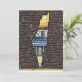 Palestine Jerusalem Kaart (Staand voorkant)