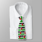 Palestine Keffiyeh Flag Stropdas (Gebonden)