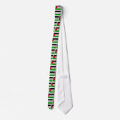 Palestine Keffiyeh Flag Stropdas (Achterkant)