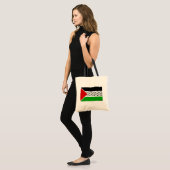 Palestine Keffiyeh Flag Tote Bag (Voorkant (model))