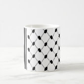 Palestine Keffiyeh Patroon Sjaal Koffiemok (Center)