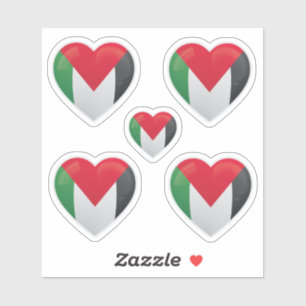 Palestine Liefde Icon Sticker