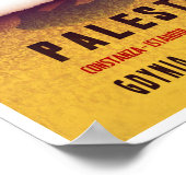 Palestine Line Poster (Hoek)
