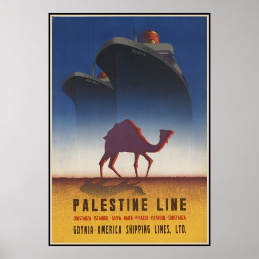 Palestine Line Poster (Voorkant)