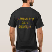 PALESTINE LIONS T-SHIRT (Achterkant)
