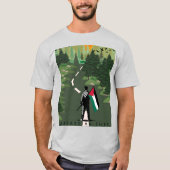 Palestine Love – Inspirerend kunstwerken T-shirt" T-shirt (Voorkant)