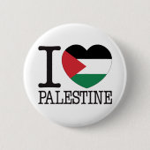 Palestine Love v2 Ronde Button 5,7 Cm (Voorkant)