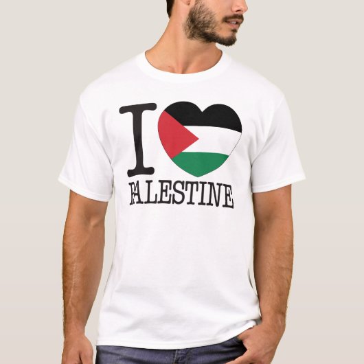 Palestine Love v2 T-shirt (Voorkant)