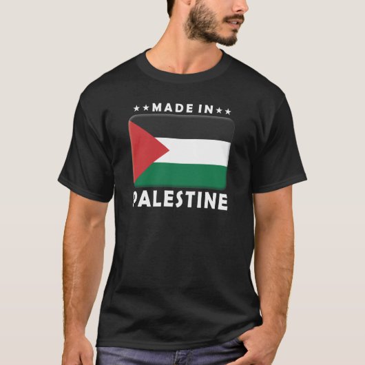 Palestine Made T-shirt (Voorkant)