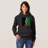 palestine map and flag hoodie (Voorkant volledig)