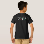 Palestine Map Keffiyeh filistin T-shirt (Achterkant volledig)