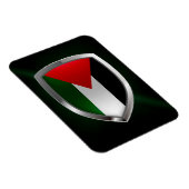 Palestine Metallic Emblem Magneet (Rechterzijde)