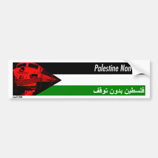 Palestine Non-stop Bumpersticker
