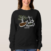 Palestine Olive Tree Gepersonaliseerd Sweatshirt v (Voorkant)