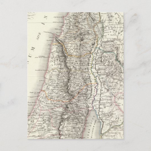 Palestine ou Terre Sainte - Het Heilige Land Briefkaart (Voorkant)